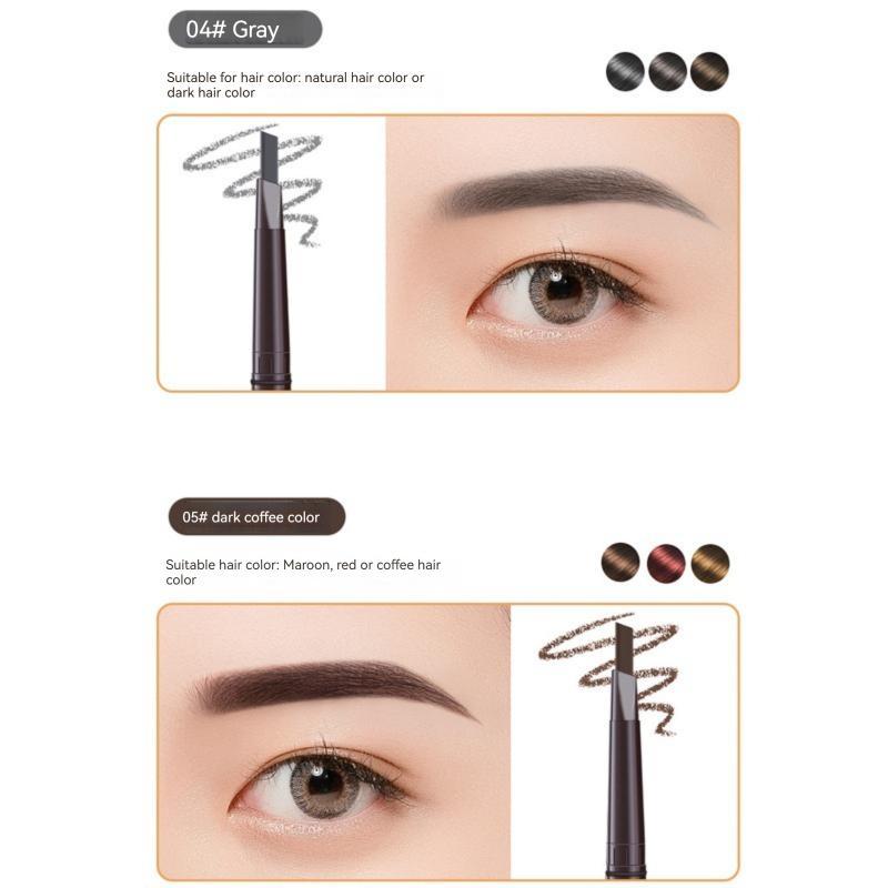 Eyebrow Pencil, 1 Count Long Lasting Eyebrow Pencil, Brow Styling Brush, Brow Shading & Filling Pencil, Eye Brow Makeup Brushes, Brow Brush Makeup Tool, Brow Styling Pen