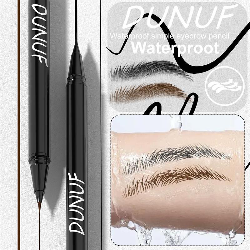 Long Lasting Waterproof Eyebrow Pencil, 1 Box Durable Sweat Proof Eyebrow Pen, Natural Eye Brow Makeup Tool for Women