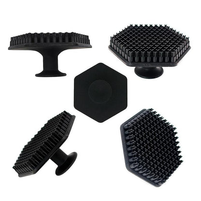 Silicone Facial Cleansing Brush, Silicone Face Scrubber, Face Wash Brush Soft Bristle Facial Exfoliating Brush