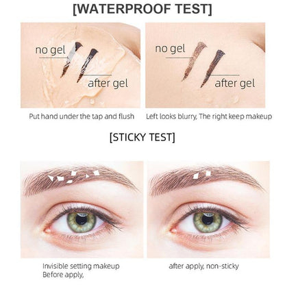 Transparent Eyebrow Shaping Gel, 3pcs/set Long-lasting and Water-proof Eyebrow Styling Pomade, Eyebrow Shaping Glue, Eye Brow Styling Liquid, Makeup Accessories