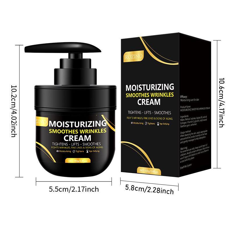 Moisturizing Firming & Lifting Face Cream, 1 Count Smoothing Fine Lines Moisturizer, Skin Care Product for Daily Use