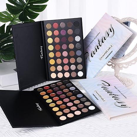 [Limited Summer Sale ] Neutral Eyeshadow Makeup Palette - 40 Pigmented Matte and Shimmer Shades, Naked Nudes, Rose Gold, Smoky Brown, Trendy on TikTok