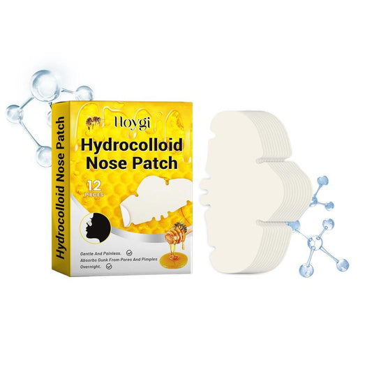 Hydrogel Nose Patch (12pcs/box), Invisible Nose Cover, Nose Cleaning Patches, Facial Skin Care Product for Women & Men