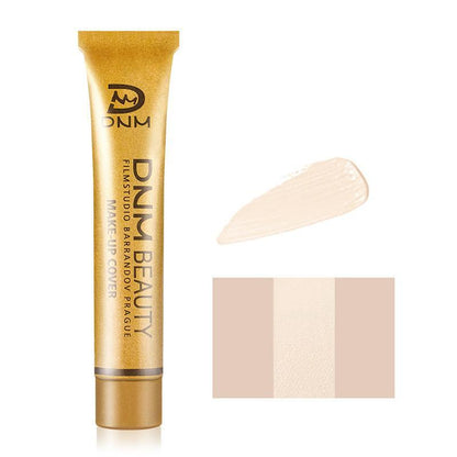 Full Coverage Liquid Concealer, Versatile for Contouring, Acne Marks Dark Spots Covering, Highlighting, Concealing, Shadow Drawing, Makeup Base Primer Cream