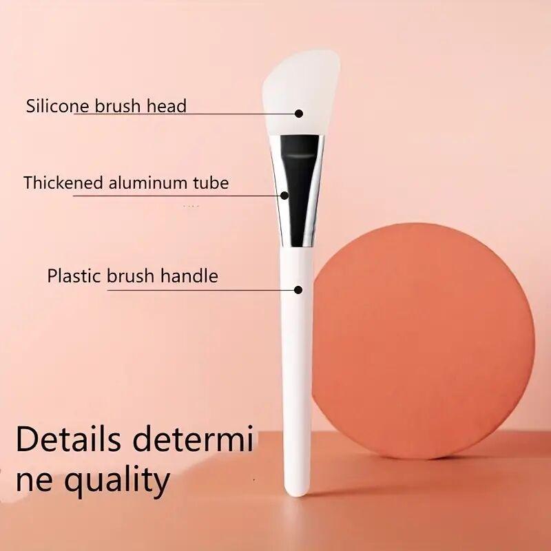 Silicone Long Handle Face Mask Brush Set, 8pcs Facial Mask Applicator Brush, Professional Skin Care Tools