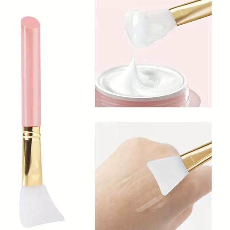 Ice Roller & Silicone Face Mask Brush & Facial Cleansing Tool, Comfort Facial Beauty & Personal Skincare Tools for Women & Girls