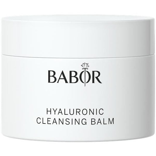 BABOR Hyaluronic Cleansing Balm to Oil for Demanding Skin, Gentle Cleansing for Face Infused with Hyaluronic Acid to Hydrate Skin