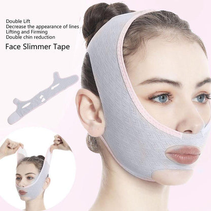 V-shaped Face Bandage, Reusable Face Bandage, Face Lifting & Tightening Face Bandage, Facial Skin Care Tool