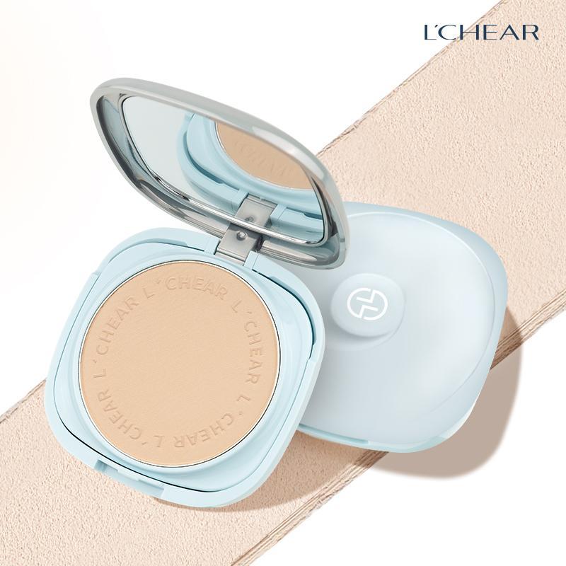 Long Lasting Matte Powder as Natural Look Pressed Powder, Oil Control Compact Powder Sweat Proof Concealer Matte Powder, Face Makeup Accessories