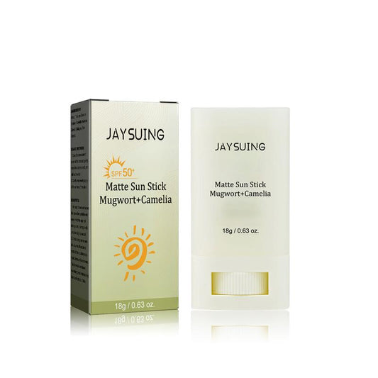 Jaysuing Matte Protective Stick UV Protection, Moisturizing, Repairing, Brightening Skin, Summer Refreshing Skin Cream, Body Blocks UV Rays