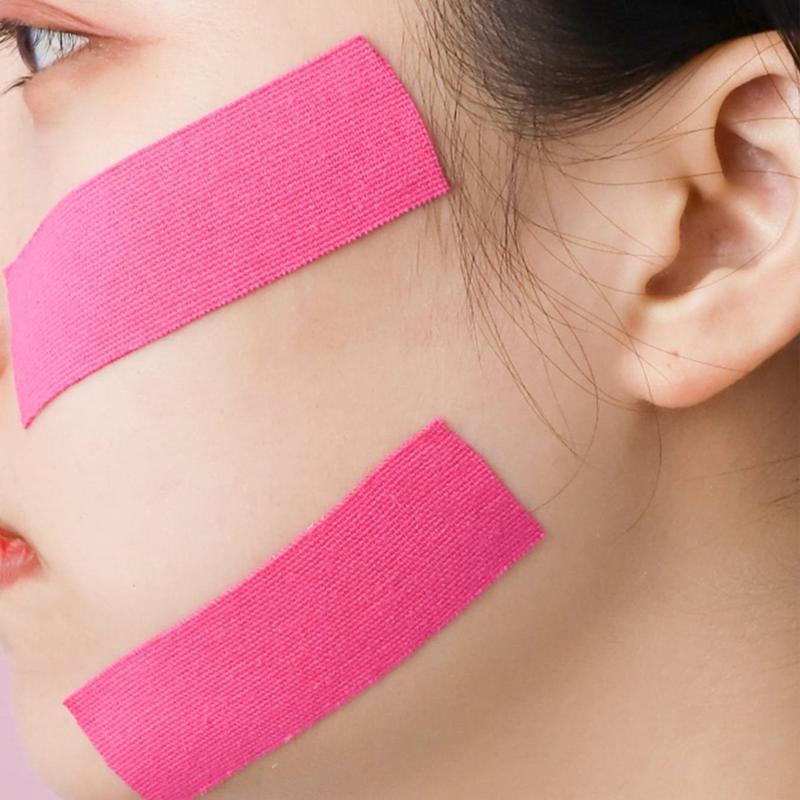 1 Roll Reusable Facial Lifting Tape, Self Adhesive Facial Skin Lifting Sticker Tape, Professional Skin Care Tool for Women