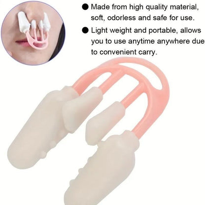 Silicone Nose Shaper, 1 Count Nose Bridge Straightener, Nose Bridge Shaping Corrector for Women Girls