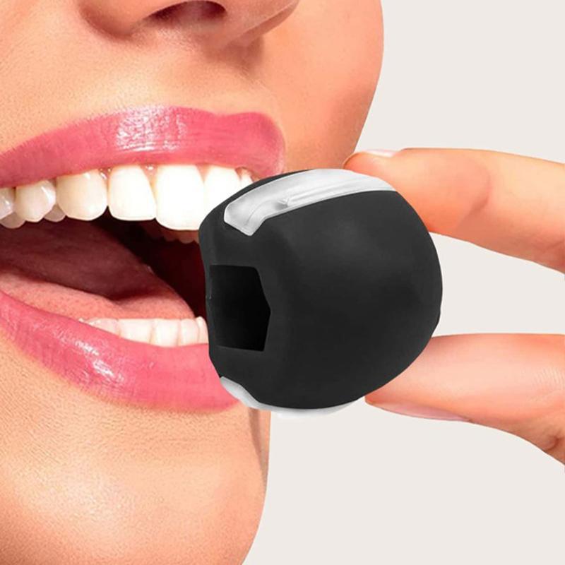 Portable Comfort Jaw Face Neck Toning Exerciser, Mini Ball-shaped Jawline Exerciser, Skincare Facial Muscle Exercisers, Professional Beauty Tools for Home Travel Women & Men, Mouth Breather Jaw Line