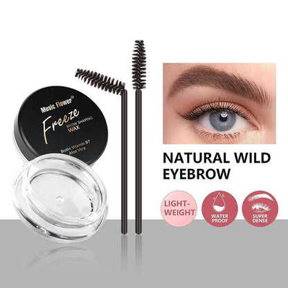 Transparent Eyebrow Gel, Eyebrow Shaping Kit for Women, Clear Eyebrow Balm, Eyebrow Shaping Wax, Clear Eyebrow Gel, Cosmetic Gift for Summer Gifts