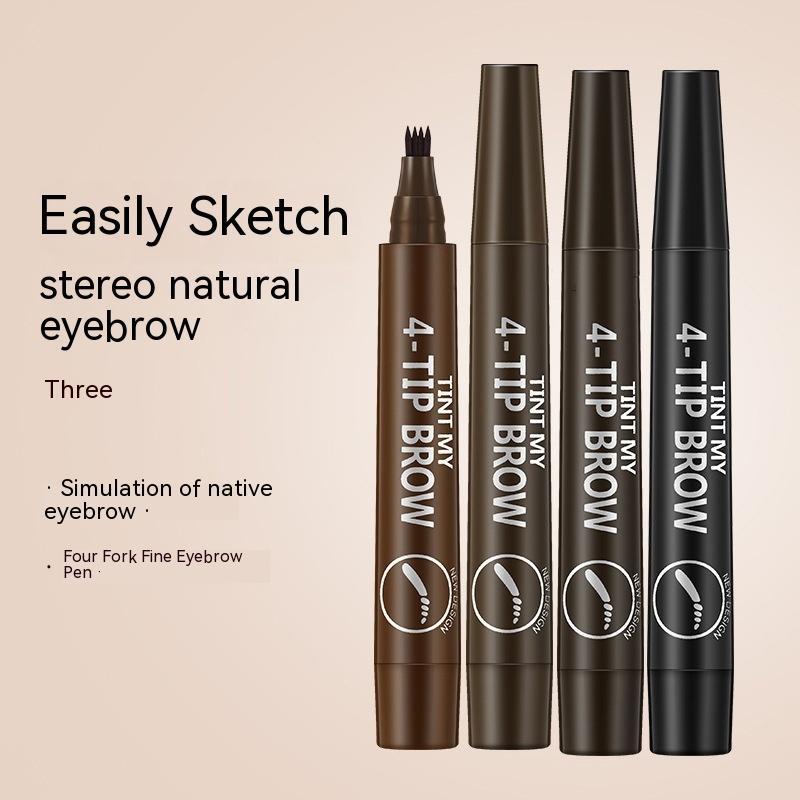 Waterproof Eyebrow Pencils, 5pcs/set Long Lasting Eyebrow Pencils, Brow Brush Makeup Tools