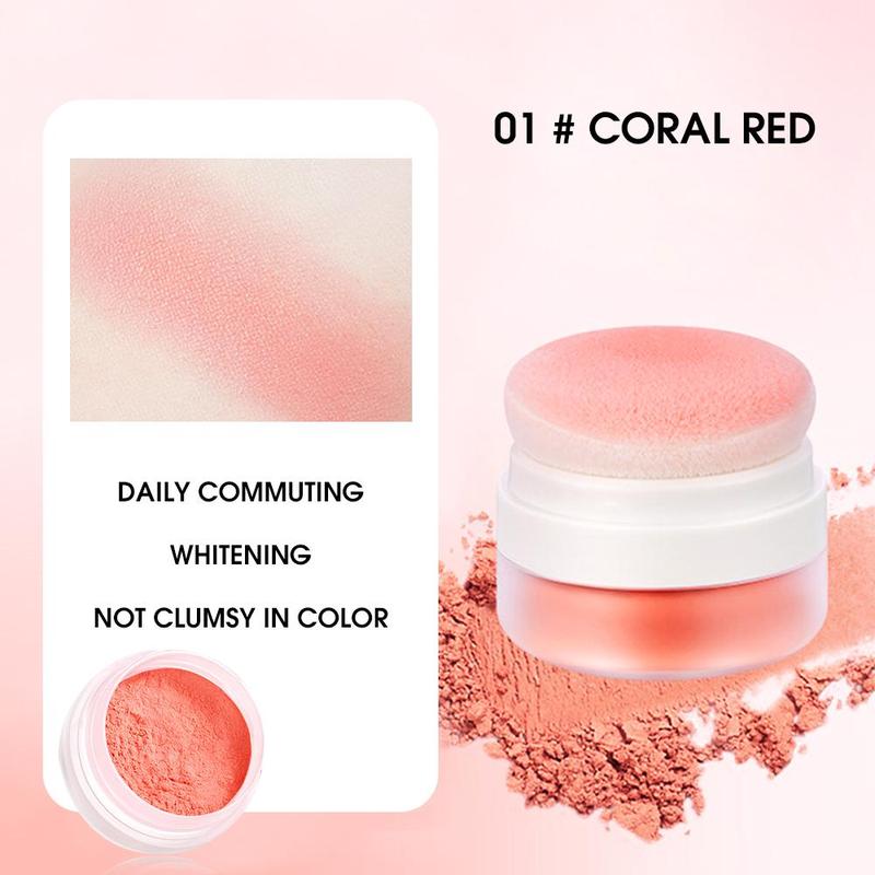 Long Lasting Blush (4pcs/set), Natural Look Blush for Daily Makeup, Lightweight Blush, Soft Color Shadow, Suitable for All Skins, Easy To Apply, Blend To Create Your Own Natural and Vibrant Makeup