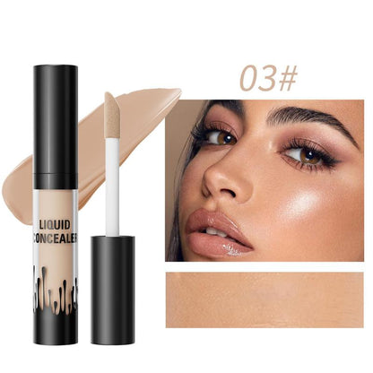 Long-lasting Liquid Concealer, Waterproof Concealer, Lightweight Full Coverage Flawless Makeup Cream, Makeup Product for Women & Girls