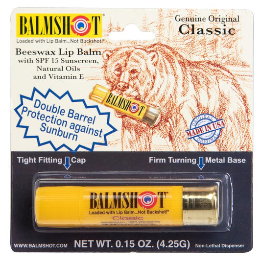 Balmshot Classic Beeswax Lip Balm SPF 15