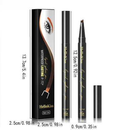 Liquid Eyebrow Pencil, Waterproof Long Lasting Brow Styling Pen, Brow Shading & Filling Pencil, Brow Brush Makeup Tool, Eye Brow Makeup Products