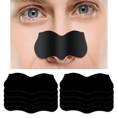 Comfort Blackhead Nasal Patch, 10pcs Facial Mask Sticker for Men & Women Deep Cleansing