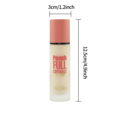 Moisturizing Concealer Foundation, 1/2 Boxes Long Lasting Liquid Foundation, Full Coverage Flawless Makeup Cream, Lightweight Concealer Foundation, Highlighting Concealer, Flawless Makeup Cream