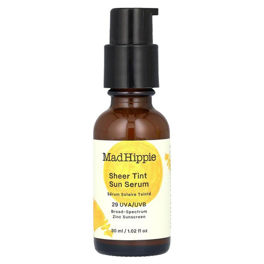 Mad Hippie Sheer Tint Sun Serum, SPF 29, Light/Medium, 1.02 fl oz (30 ml)