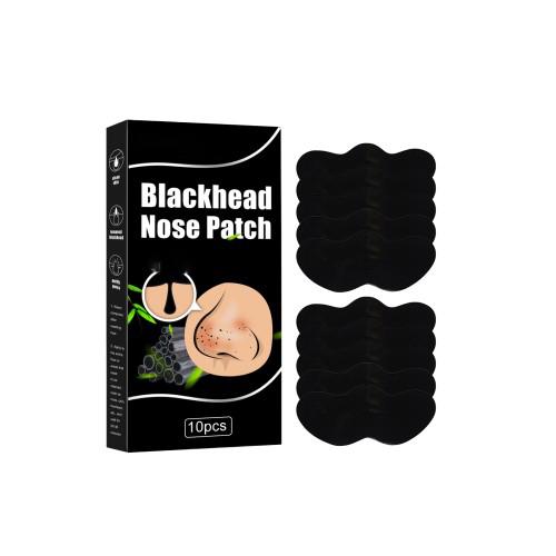 Black pig nose patch, Bamboo charcoal blackhead removal and tear off nasal mask patch,Clean the skin and purify pores,Mild and effective