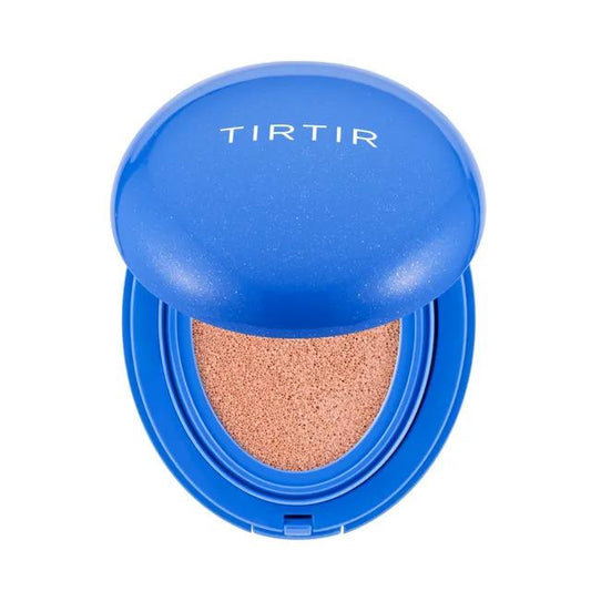 TIRTIR - Mask Fit Cool Sun Cushion Makeup Base, SPF 50+ PA++++ (18g) Cosmetic Korean Cushion Sunscreen