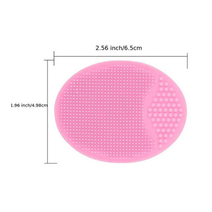 Random Color Facial Cleansing Brushes, 5pcs Soft Silicone Face Scrubbers, Exfoliating Brushes, Precision Pore Cleansing, Skincare Tools For Women