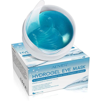 Hydrogel Eye Mask, 60pcs/box Under Eye Mask, Eye Care Product for Men & Women, Mask for Reducing The Look Of Dark Circles, Puffiness