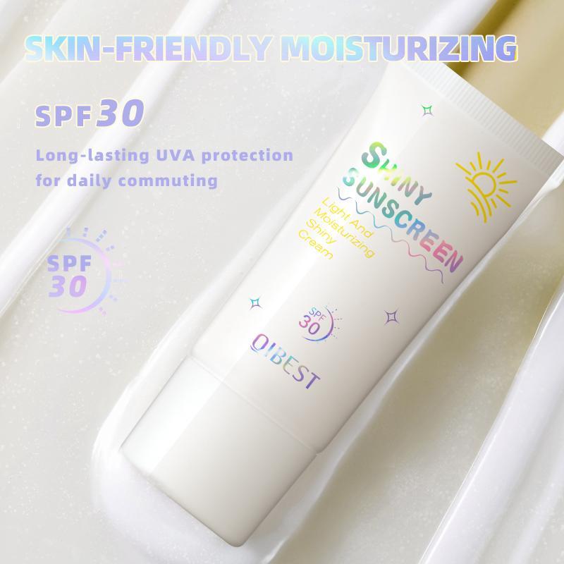 2 in 1 Glitter Sunscreen, Long Lasting Moisturizing Sunscreen, Beauty & Personal Care Sunscreen