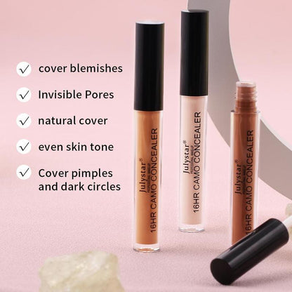 Long-lasting Concealer, 1 Count Waterproof Concealer Cream, Full Coverage Concealer, Makeup Product for Women & Girls