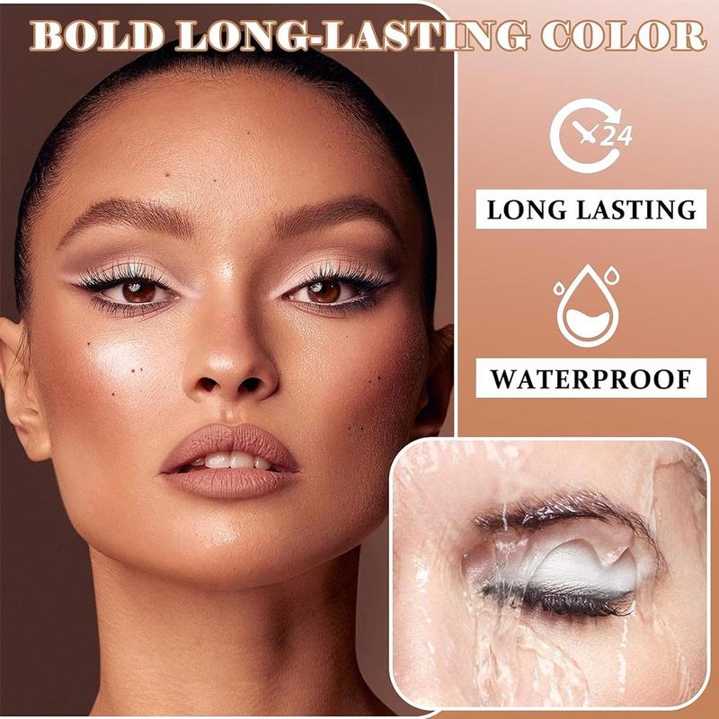 Long-lasting Coloring?Eyeshadow Primer, 6pcs/set Waterproof Eye Shadow Base, Eye Makeup Primer, Suitable for All Eye Shadows Eye Makeup, Makeup Products for Women & Girls