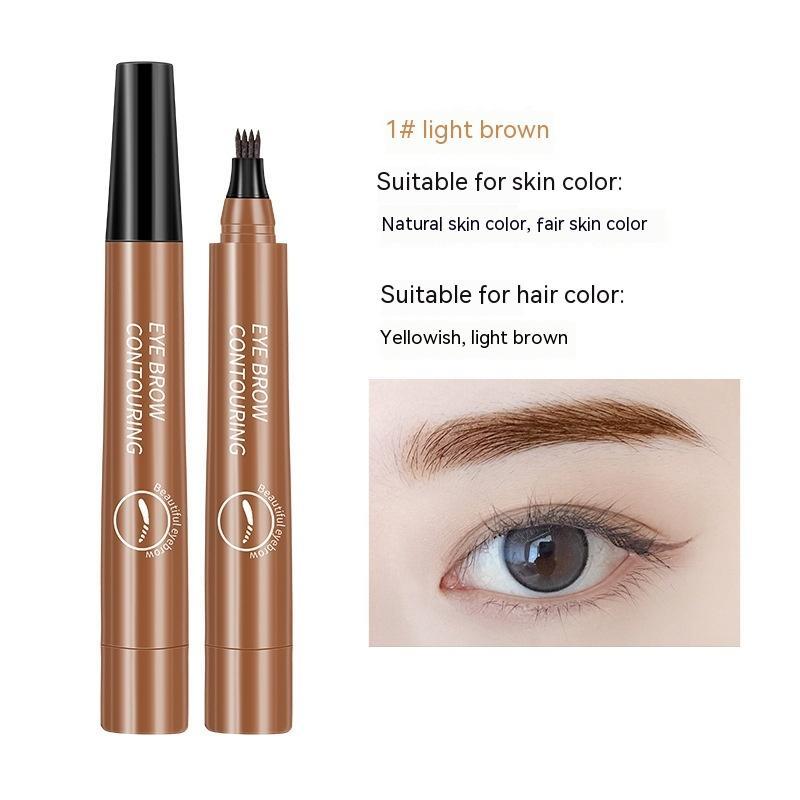 Waterproof Eyebrow Pencils, 5pcs/set Long Lasting Eyebrow Pencils, Brow Brush Makeup Tools