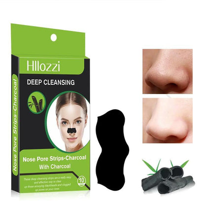 10pcs/box Blackhead Remover Nose Strips, Deep Cleansing Nasal Patches, Nose Pores Cleaning Strips