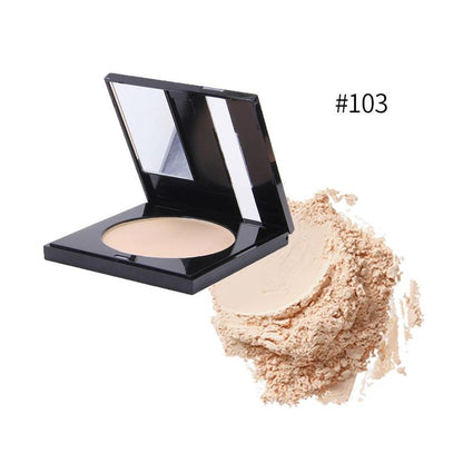 Bronzer Powder, Oil Control Pressed Powder, Makeup Setting Powder Compact Powder, Sweat Proof Concealer Powder, Cosmetics Products Suitable for All Skins