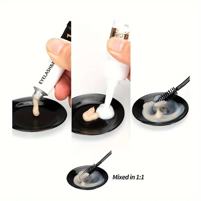 Eyebrow Tinting Kit, 1 Set Long Lasting Eyebrow Tinting Kit, Professional Makeup Accessories For Women