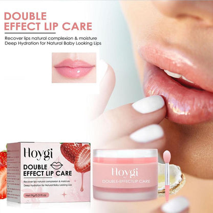 Double Effect Moisturizing Lip Care, Hydrating Lip Balm, Lip Moisturizer, Suitable for All Occasions Lip Makeup, Daily Skincare Products