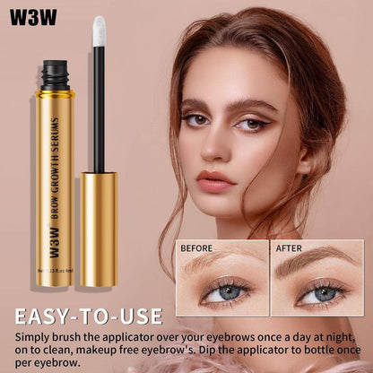 Eyebrow Serum, 1 Count Eyebrow Enhancer Liquid, Natural Curling Nourishing Eyebrow Serum, Eye Treatments for Women & Men