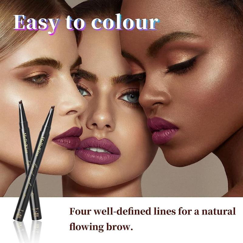 Liquid Eyebrow Pencil, 1 Count Long Lasting Brow Shading & Filling Pencil, Makeup Tool Easy to Apply