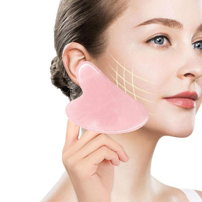 Gift Ideas Comfort Skincare Acrylic Face Massage Tool, Face Gua Sha Board, Facial Massaging Tool, Face Gusha Tool for Skin Care Therapy, Skin Massaging Tool, Skincare Products