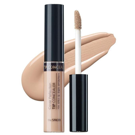 [THE SAEM] Cover Perfection Tip Concealer 0.2 fl.oz Foundation Makeup