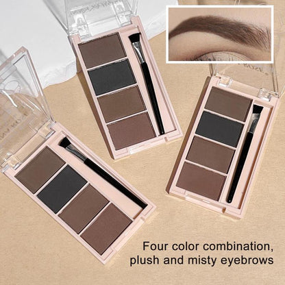 Long Lasting Eyebrow Powder, Waterproof Eyebrow for Women & Girls, Smudge Proof Eye Brow Powder, High Pigmented Eye Brow Shading & Filling Powder