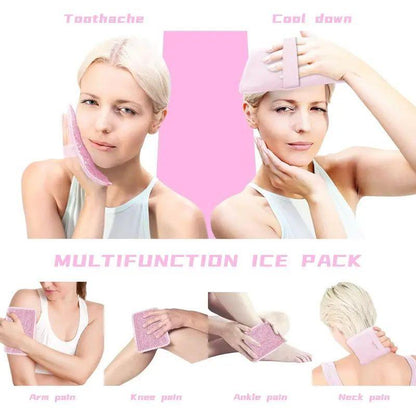 Reusable Gel Skincare Ice Pack, Multifunctional Handheld Ice Ball Pillow, Beauty & Personal Care Product