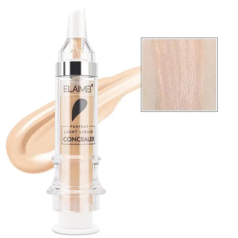 Long Lasting Liquid Concealer, Moisturizing Concealer for Spots Pockmarks, Invisible Pores Concealer, Full Coverage Flawless Makeup