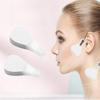 40pcs Face Lifting Sticker & 3pcs Rope Set, V-shaped Face Lifting Strap, Face Lifting Sticker for Women