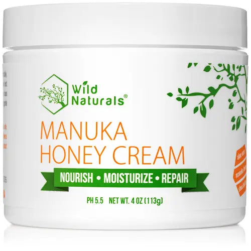 Manuka Honey Relief Cream Moisturizer with Organic Aloe Vera