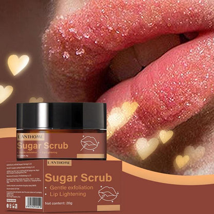 Sugar Scrub Lip Mask, Moisturizing Lip Scrub, Lip Exfoliator for Moisturizer, Lip Care Product