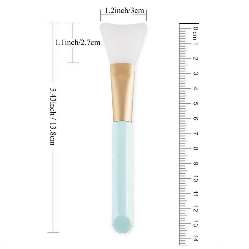 Silicone Face Mask Brush, Facial Clay Mask Brush, Face Mask Applicator, Facial Cleansing Brush Face Scrubber,, Professional Skincare Tools for Women