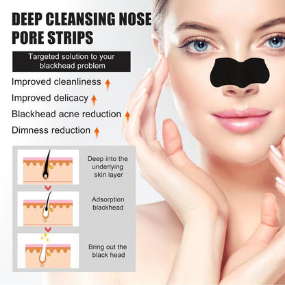 Deep Cleansing Nose Mask, Nose Blackhead Strips, Facial Pore Cleaner,?Comfort?Skincare Product for Women & Men